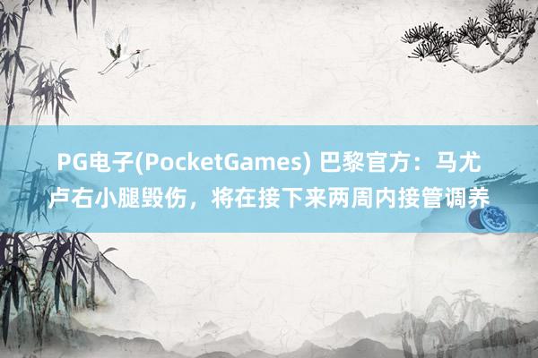 PG电子(PocketGames) 巴黎官方：马尤卢右小腿毁伤，将在接下来两周内接管调养