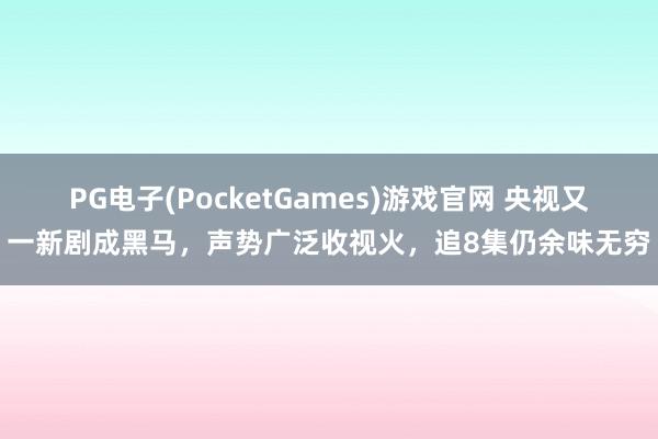 PG电子(PocketGames)游戏官网 央视又一新剧成黑马，声势广泛收视火，追8集仍余味无穷