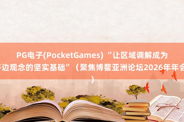 PG电子(PocketGames) “让区域调解成为多边观念的坚实基础”（聚焦博鳌亚洲论坛2026年年会）