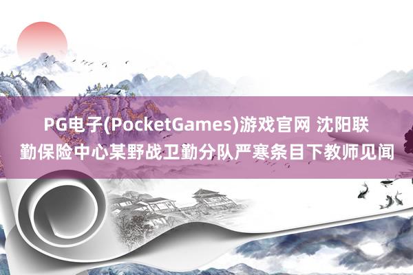 PG电子(PocketGames)游戏官网 沈阳联勤保险中心某野战卫勤分队严寒条目下教师见闻