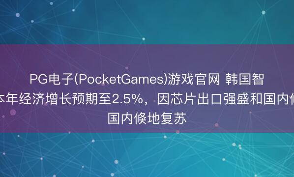 PG电子(PocketGames)游戏官网 韩国智库上调本年经济增长预期至2.5%，因芯片出口强盛和国内倏地复苏