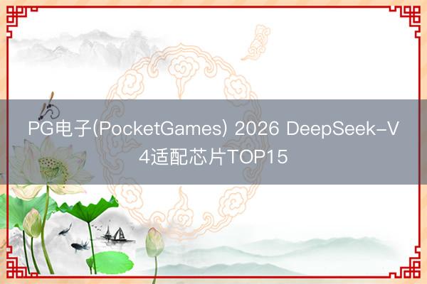 PG电子(PocketGames) 2026 DeepSeek-V4适配芯片TOP15