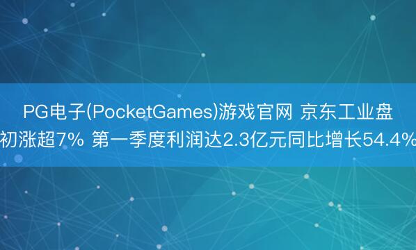 PG电子(PocketGames)游戏官网 京东工业盘初涨超7% 第一季度利润达2.3亿元同比增长54.4%
