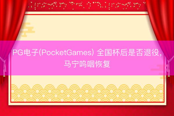 PG电子(PocketGames) 全国杯后是否退役，马宁呜咽恢复